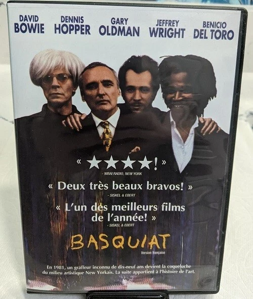 Basquiat 1996 - DVD 2002 - Jeffrey Wright, David Bowie, Gary Oldman