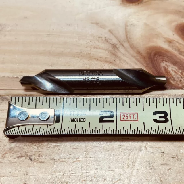 KEO #6 Center Drill Combination Drill & Countersink 60 Degree USA Double End