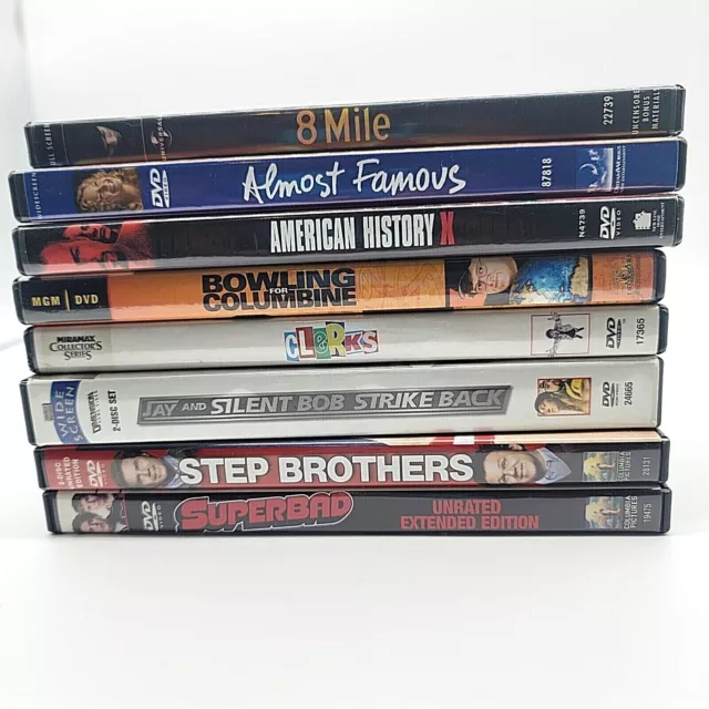 Pick From List of Used DVDs - Almost Famous, 8 Mile, Clerks, and more...