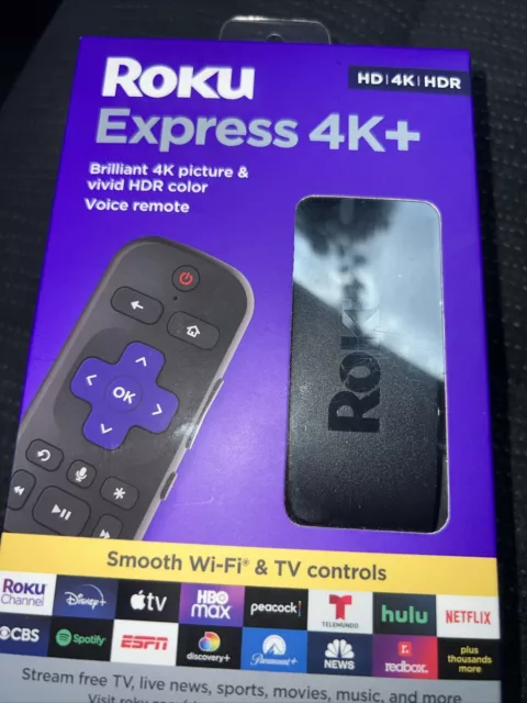 Roku Express 4K+ 3941 HDR Media Streamer