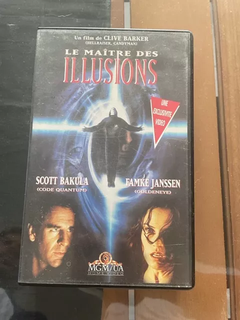 LES MAITRES DES ILLUSIONS en VHS de Clive BARKER