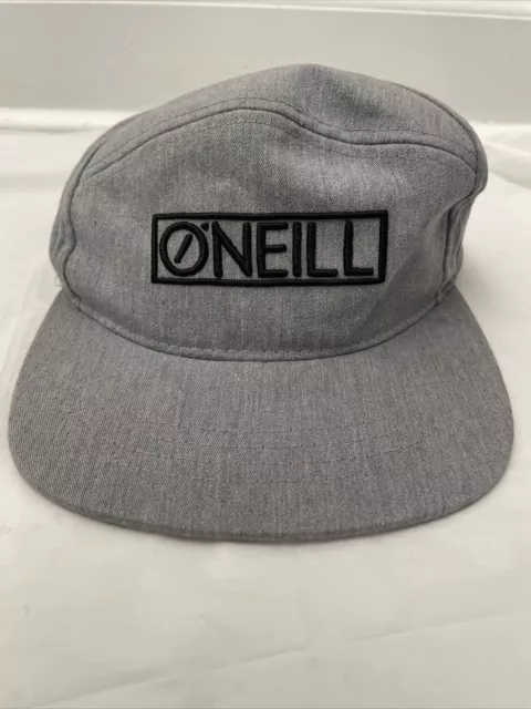 O’Neill Hat SnapBack Flat Bill Brim Cap Lid Hat ( Has A Stain See Photo )