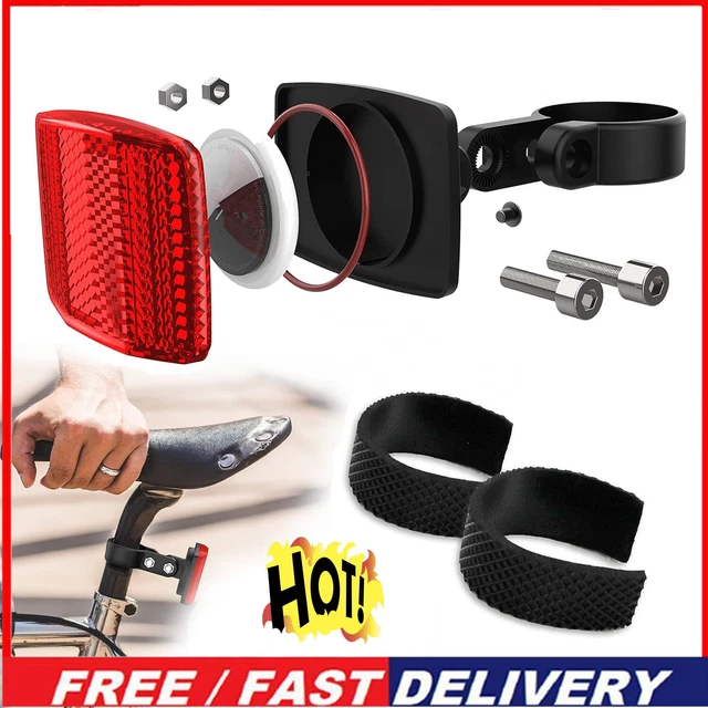 MOUNTAIN BIKE BICYCLE Reflector Tail Installation for AirTag Locator