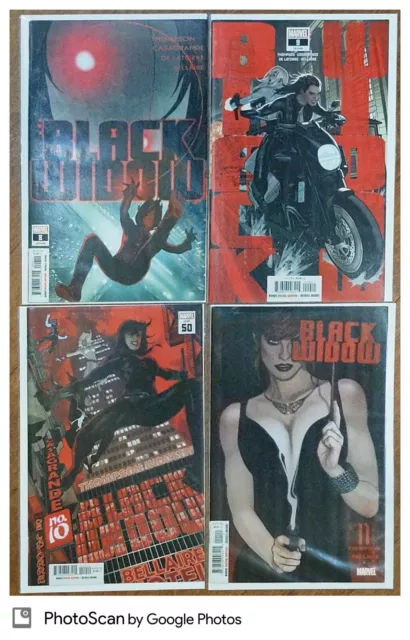 Black Widow #8 9 10 11  Marvel Comics 2022