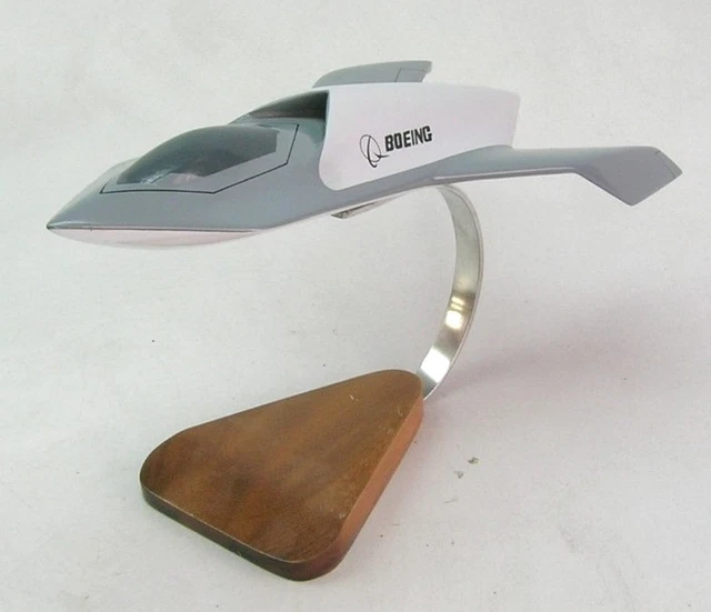Boeing Bird of Prey Airplane Desktop Mahogany Kiln Dried Wood Model Large New