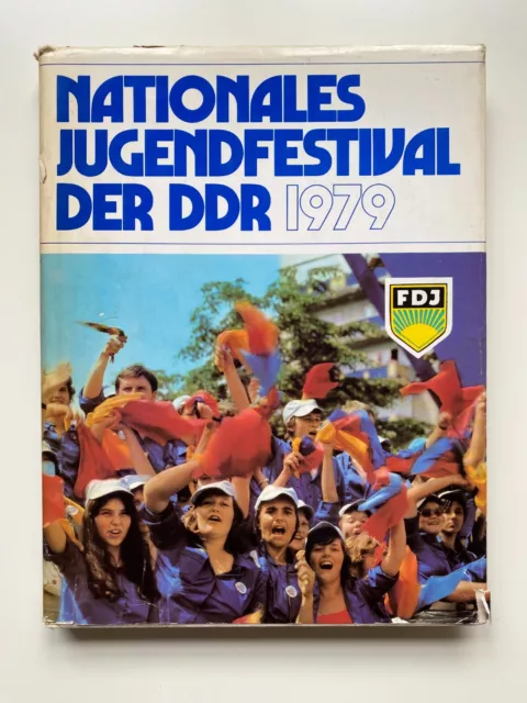 Nationales Jugendfestival der DDR 1979 - FDJ - 30 Jahre DDR - Original Bildband