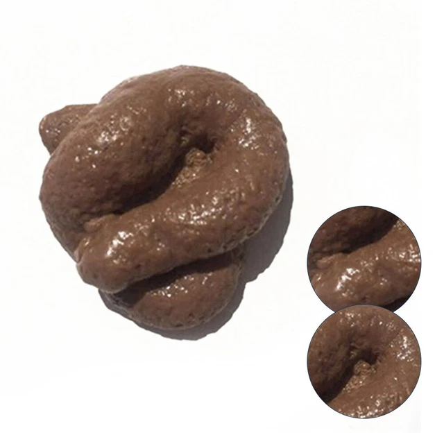 Faux Caca En Plastique - Lot De 6 - Farce Et Attrape Realiste - Pour Poisson D'Avril Et Halloween