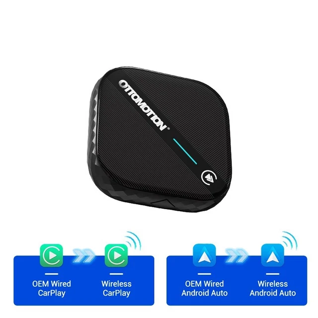 2in1-Wireless-Apple-CarPlay/Android-Auto-Wireless-Adapter für Android & Apple