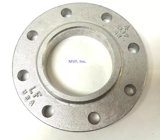 6" 125 Raised Face (RF) Slip-On Flange Aluminum A356-F ANSI-B16.1 USA A215110