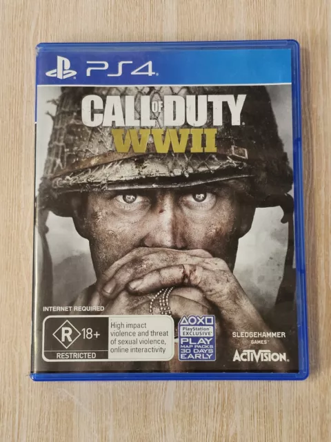 Call Of Duty WWII (COD WW2) Sony Playstation 4 PS4 Game FREE P&P