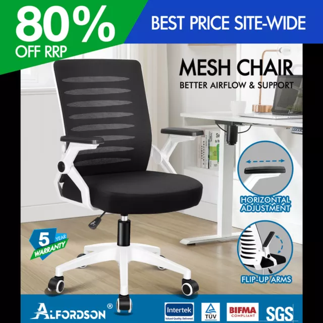 ALFORDSON Mesh Office Chair Executive Computer Fabric Gaming Racing Work Seat