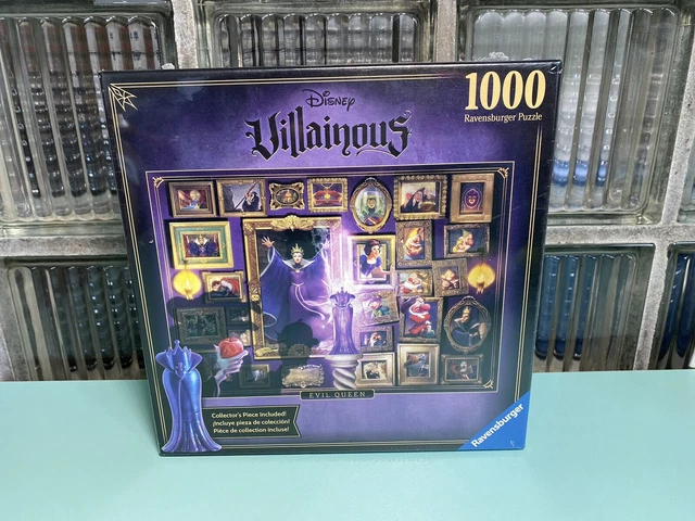 DISNEY RAVENSBURGER VILLAINOUS Evil Queen Jigsaw Puzzle 1000 Pieces ...