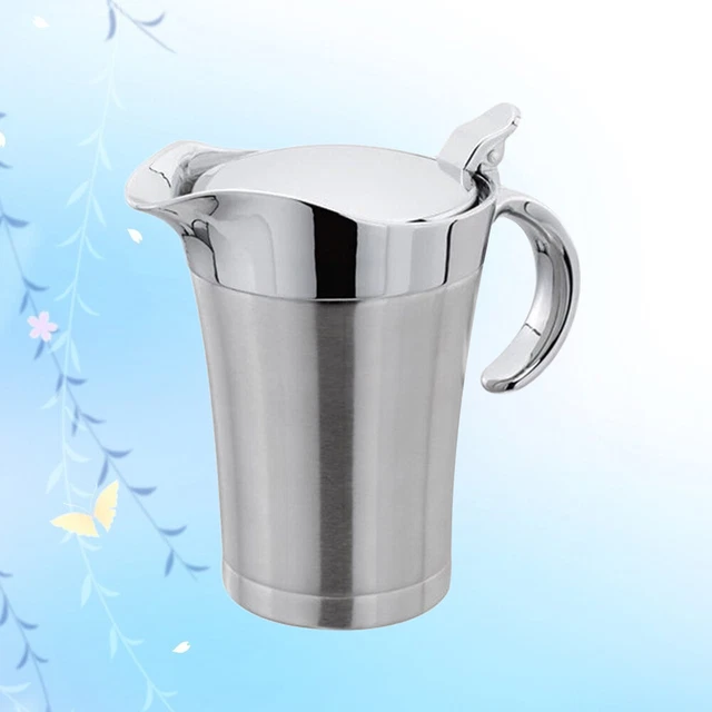 Kitchen Oil Pot Leakproof Oil Pot Glass Measuring Cups Set Server