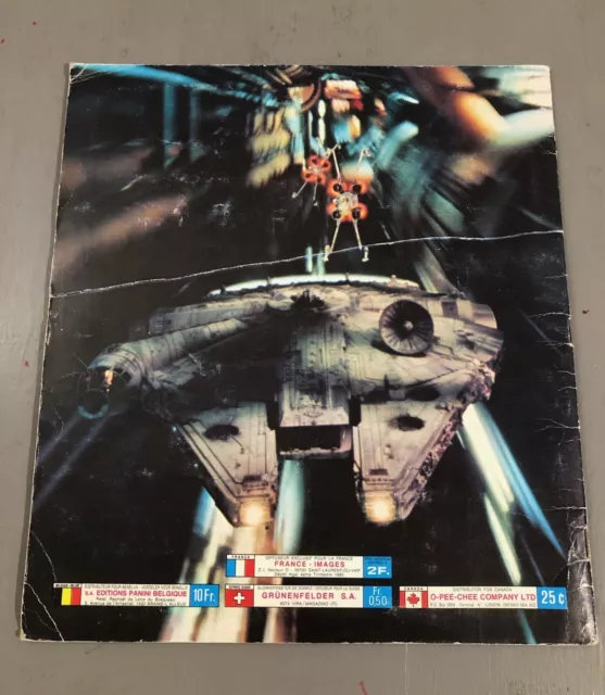 Album Panini Star Wars Le Retour du Jedi 1983 / Complet 2