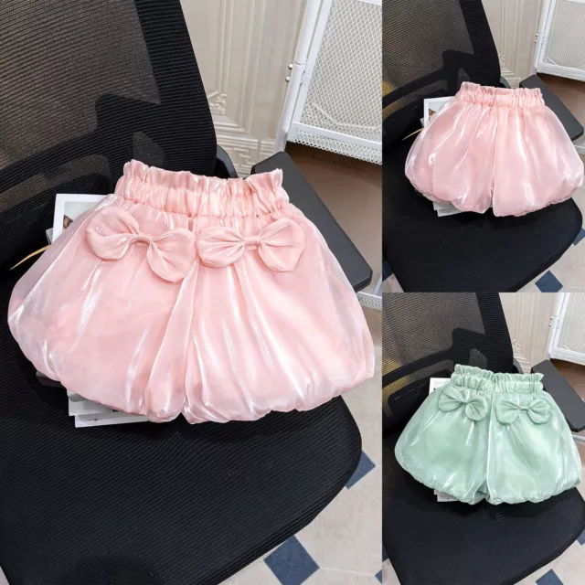 Baby Mädchen Shorts Hot Pants Bloomers Freizeit Windelbezug einfarbig Unterwäsche