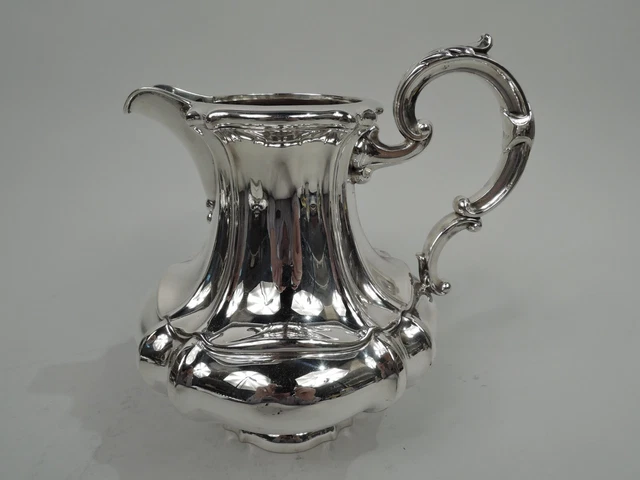 Bruckmann Water Pitcher Traditional Old Fashioned German Sterling Silver