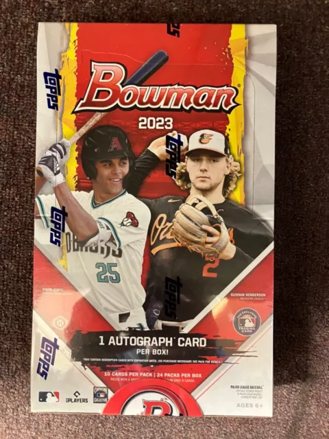 2023 Bowman Baseball Hobby Box