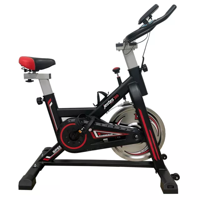 Jestes Spinning Bike Cyclette Bici Fitness - con Computer Fitness Tracker 2