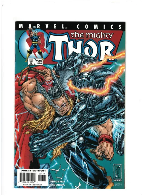 Thor #36 NM- 9.2 Marvel Comics 2001 Dan Jurgens