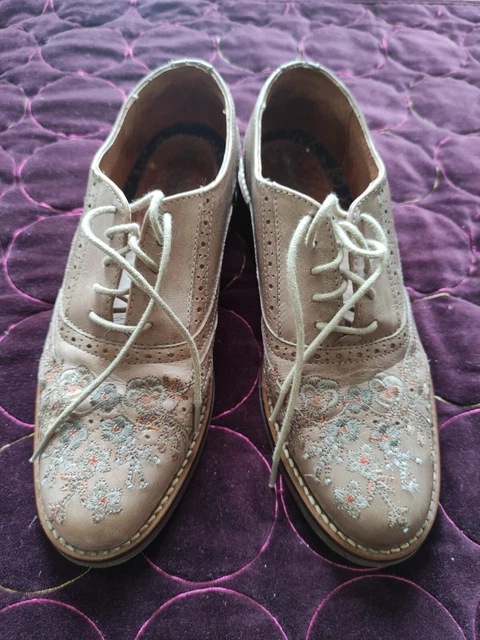 Bertie fielder embroidered brogues 2025