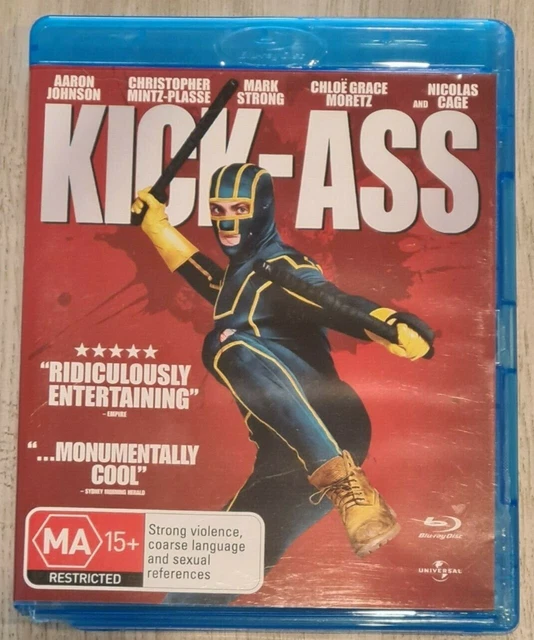 Kick-Ass - Blu-Ray - Region B - Kick Ass - FAST POST - Damaged Case