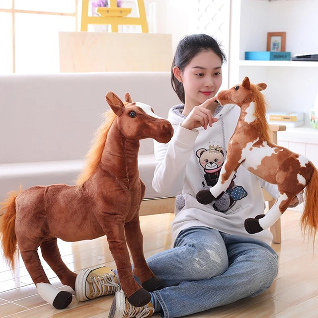 Peluche Nice Nature (cheval Pur-sang) - 7,5 Pouces, Marque SK Japan, Collection JRA - Neuf