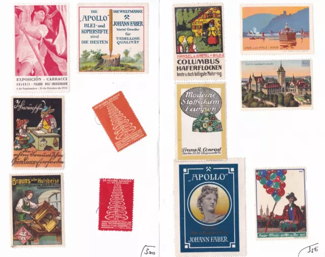 Pensionierte Händler Zulassungsbuch Seite Nr. 11 Lose Stempel Mix - Lagerkarte Nicht Inkl.