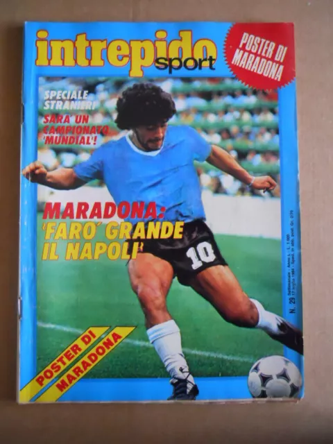 INTREPIDO n�29 1984 Maradona far� grande il Napoli   [G493]