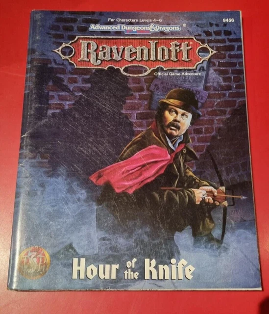 ADVANCED DUNGEONS & Dragons Ravenloft Hour of the Knife 9456 88.00