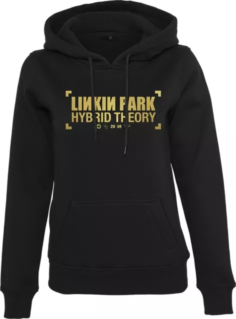 Merchcode Damen Hoodie Ladies Linkin Park Anniversay Logo Hoody Black
