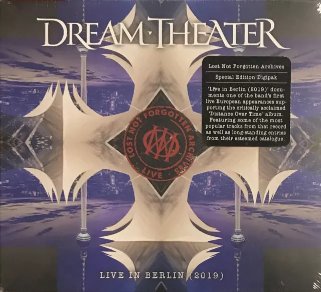 Dream Theater – Live In Berlin (2019) CD 2022 Inside Out IOM646 [New] [Deluxe]