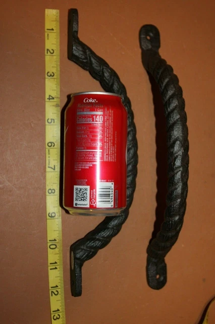 Large Barn Door Handle Pull  Heavy Duty Cast Iron 12 1/4 inch,  HW-83