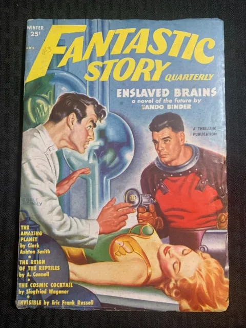 1951 Winter FANTASTIC STORY QUARTERLY Pulp Fiction Magazine VG 4.0 Frank Russell
