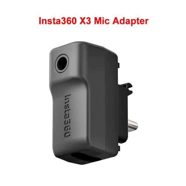 Insta360 X3 Mic Adapter 3.5mm Charging Audio Adapter