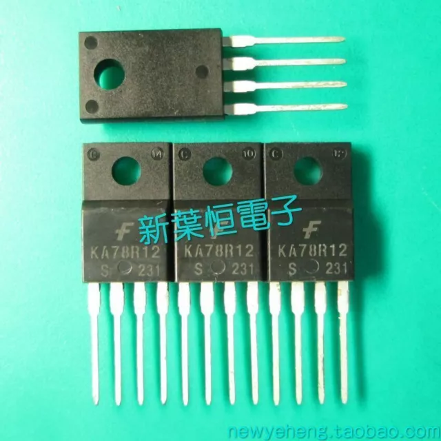 5pcs *New &  * KA78R12 U TO-220-4, Fast Dispatch #E3