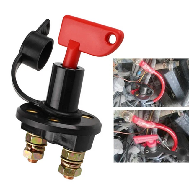 BOAT CAR RV Motorhome Battery Isolator Switch Disconnect Power Kill Key £10.28 PicClick UK