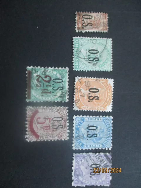 Australian State Stamps: South Australia Used Variety - FREE POST! (T4009)