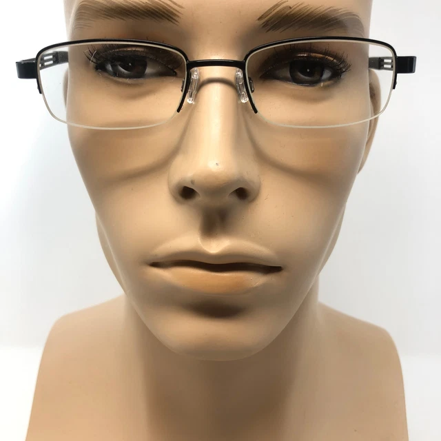 SPECSAVERS PERTH GLASSES Frames Black Half Rim Eyeglasses Spectacles Frame Only £18.95 PicClick UK