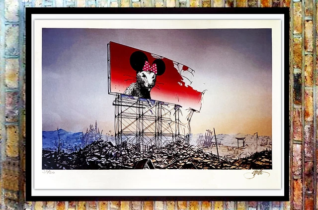 Jeff Gillette Mickey " Minnie ". Edición limitada de 60 Firmada y numerada