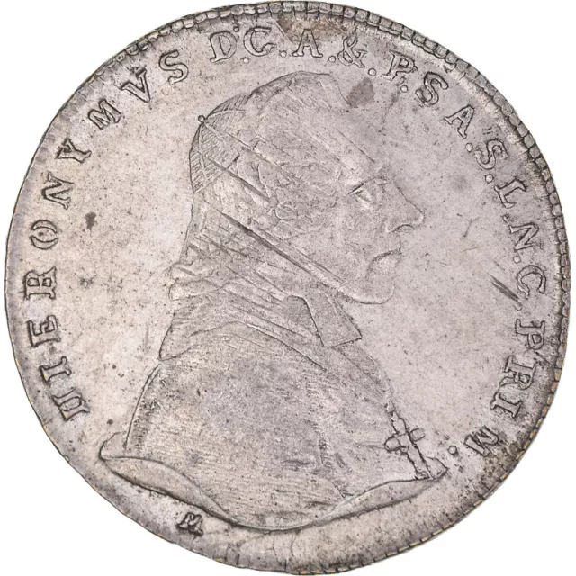 [#389742] Coin, AUSTRIAN STATES, SALZBURG, Hieronymus, 20 Kreuzer, 1801, AU(50-5