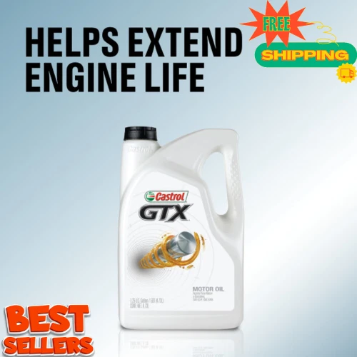 Castrol GTX 10W-30 Conventional Motor Oil, 1 Quart