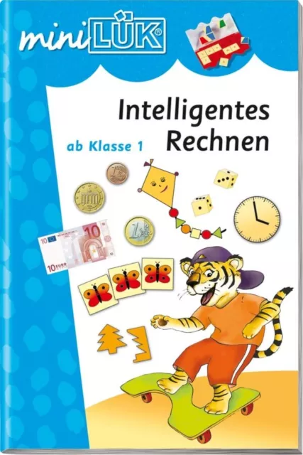 miniLÜK Intelligentes Rechnen 1. Klasse, Lernheft, 33 Seiten, von 7 - 8 Jahren