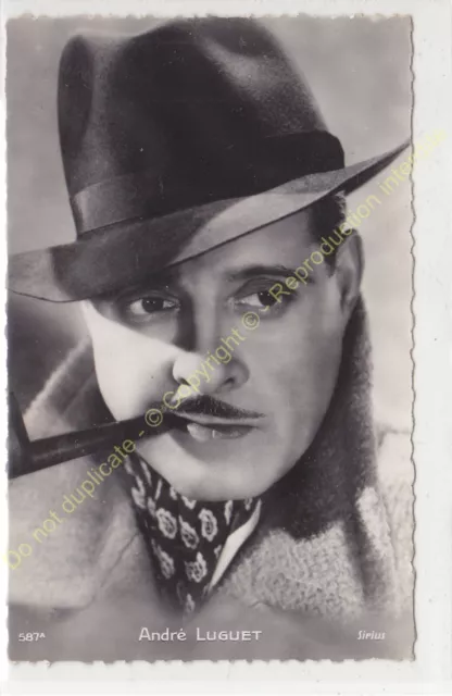 RPPC STAR Photo André Luguet Photo Sirius Edit Chantal 587A