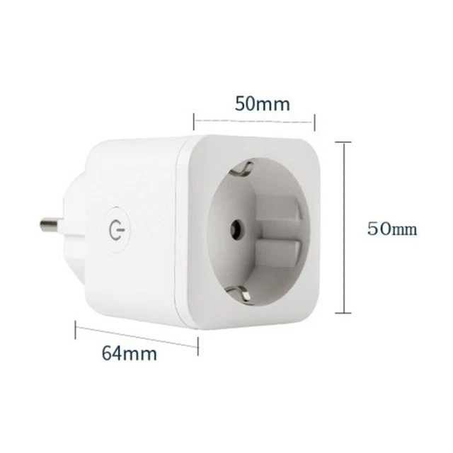 Prise WiFi neuve pièce compteur commande vocale intelligente 1 pièce accessoir