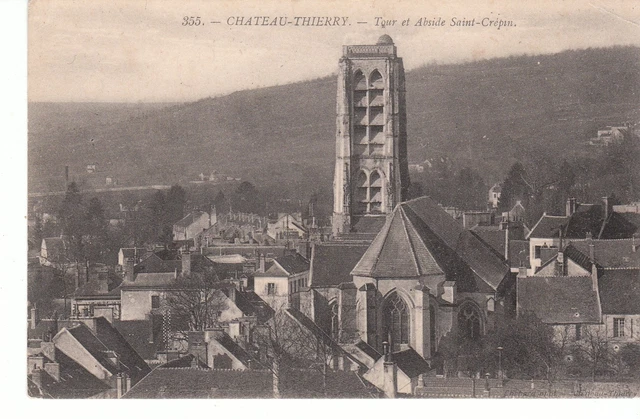 Carte Postale Ancienne CPA CHATEAU-THIERRY : La Poste Et Rue, 157466, Originale
