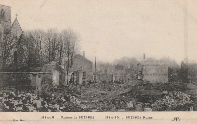CPA 51 Ruines de SUIPPES