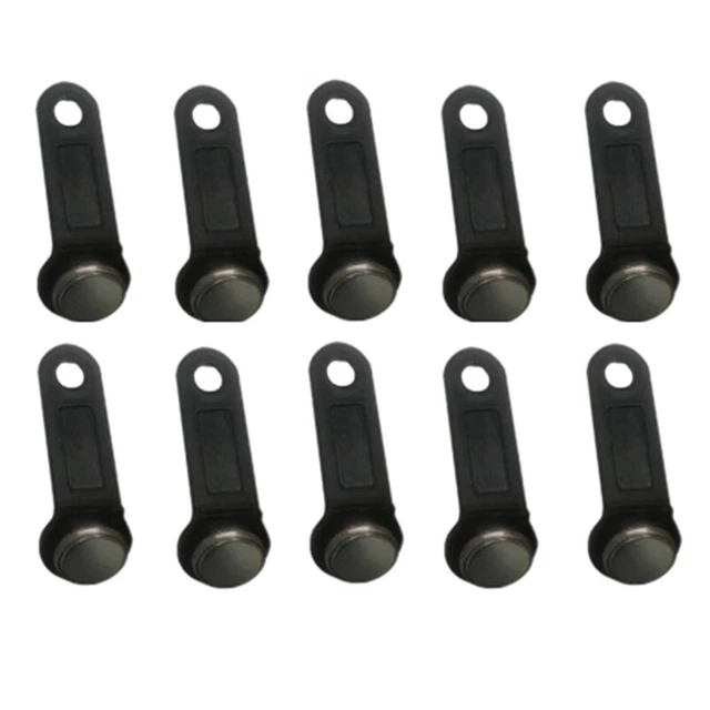 10Pcs Rw1990 Rewritable Rfid Tm Memory Key Ibutton Information Button Elect Q1L8