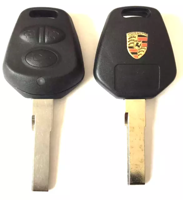 COQUE CLÉ TÉLÉCOMMANDE PORSCHE Boxster Carrera 911 968 986 996 GT2,GT3 *3 BOUTON