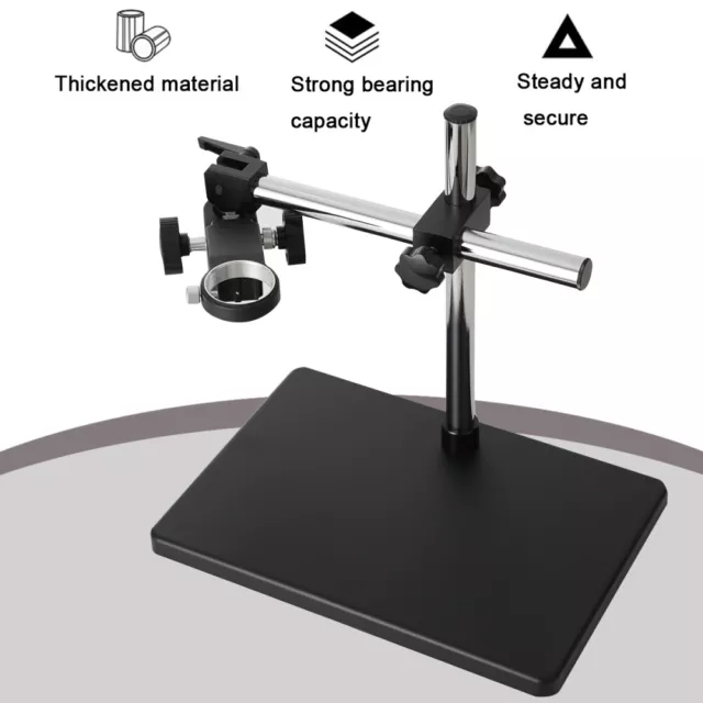 Digital Microscope Camera Table Stand Holder Lift Bracket Lab 360° Rotation