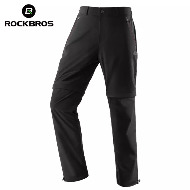 ROCKBROS Detachable Cycling Pants Shorts Breathable Comfortable Bicycle Trousers